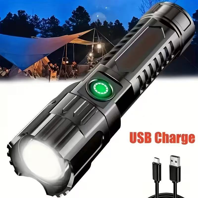 New High-power Led Flashlight  - огляд і ціна Fish Finder Battery