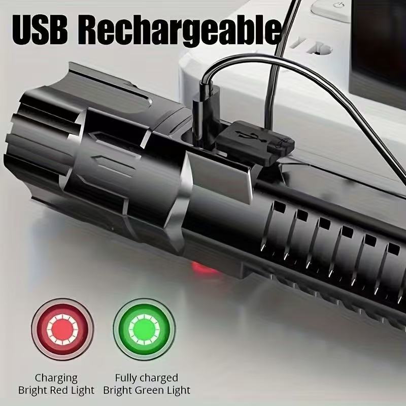 New High-power Led Flashlight  - огляд і ціна Fish Finder Battery